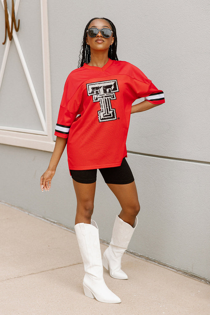 トップス THEREDTHREAD S logo jersey tops THEREDTHREAD / ザレッドスレッド】S logo jersey tops