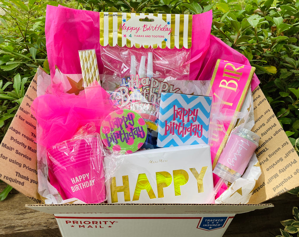 21st Birthday Party in a Box gift box – Paddle Tramps