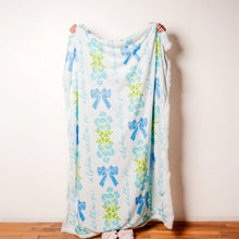 Sorority Floral Sherpa Blanket