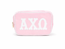 Appliqued Vinyl Sorority Cosmetic Bag- PRE-ORDER