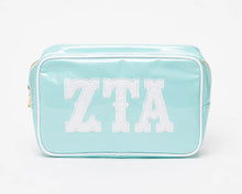 Appliqued Vinyl Sorority Cosmetic Bag- PRE-ORDER