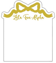 Sorority Acrylic Gold Bow Frame