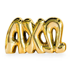 Bubble Balloon Shelf Letters- Sorority