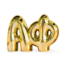 Bubble Balloon Shelf Letters- Sorority