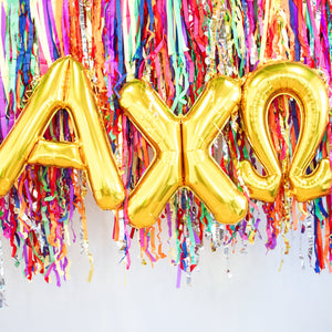 Mylar Balloon Set- Sorority