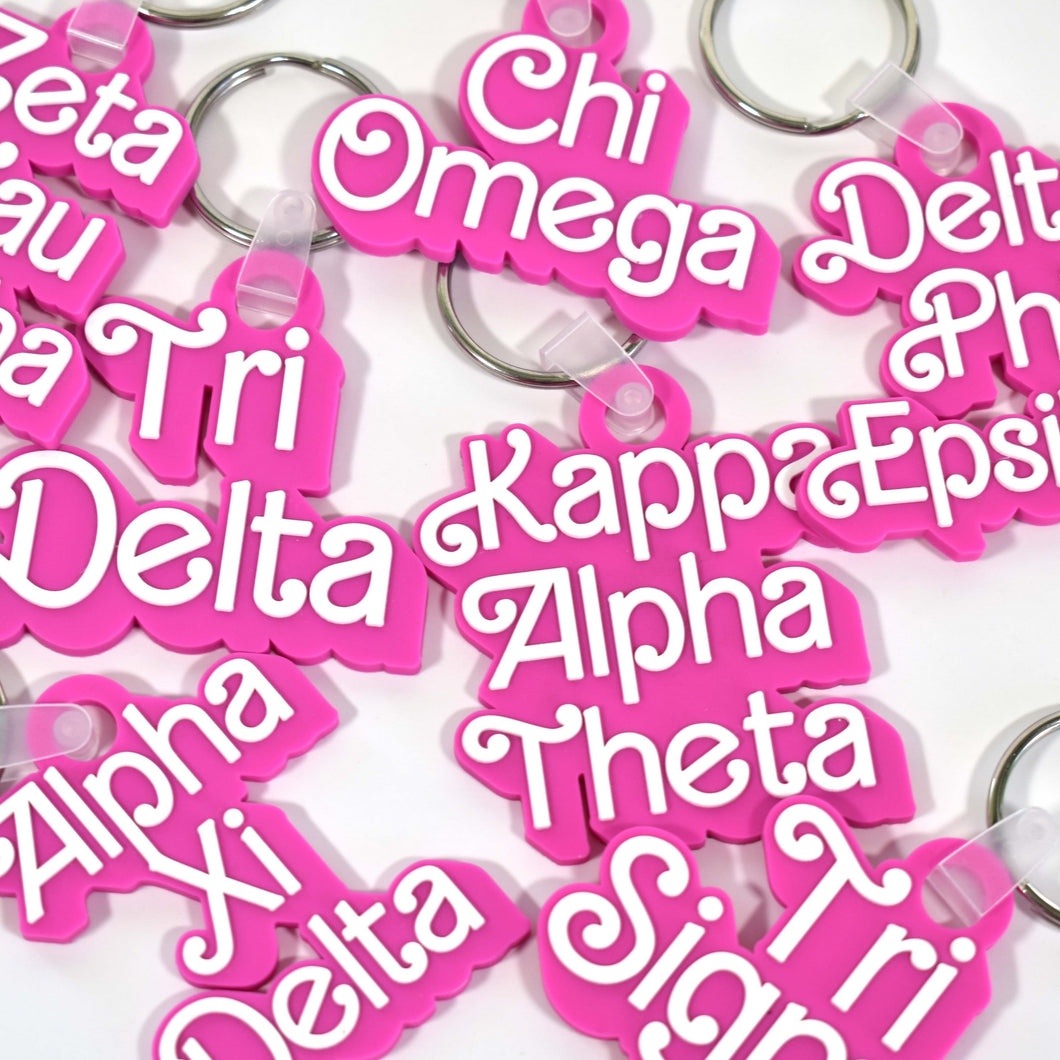 Dolly Retro Keychain- Sorority