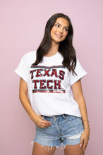 Sequin & Jeweled Texas Tech Tee