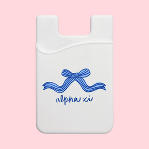 Bow Phone Pouch- Sorority