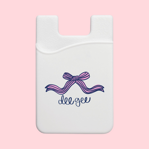 Bow Phone Pouch- Sorority PRE-ORDER