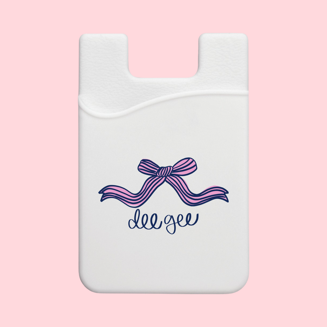 Bow Phone Pouch- Sorority