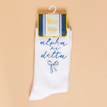 Sorority Crew Socks- Bow