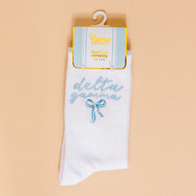 Sorority Crew Socks- Bow