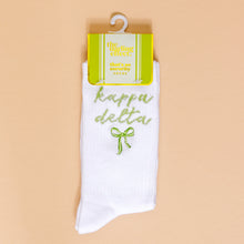 Sorority Crew Socks- Bow