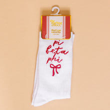 Sorority Crew Socks- Bow