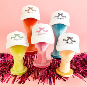 Bow Coquette Sorority Trucker Hat