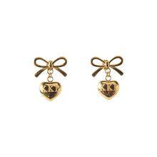 Bow & Heart Sorority Earrings