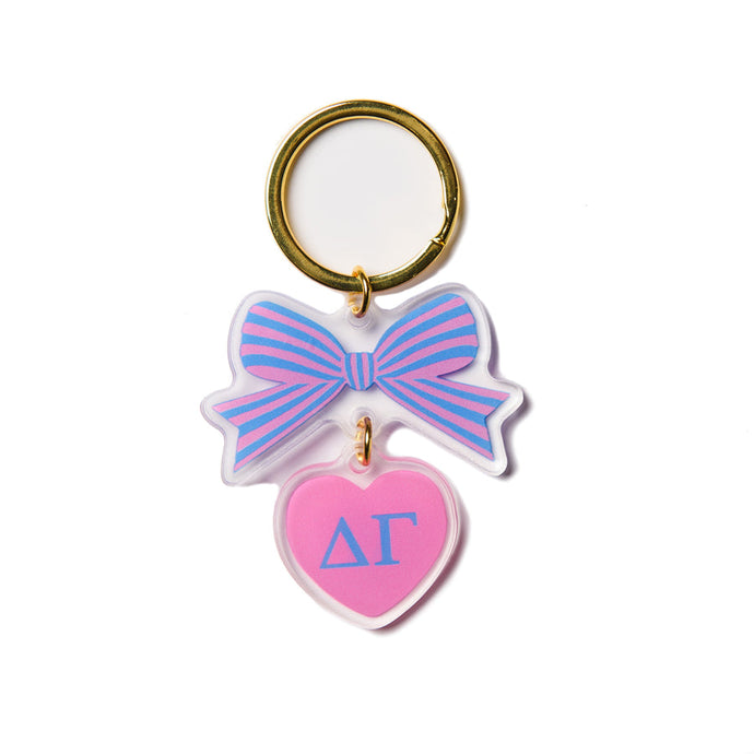 Bow Keychain- Sorority