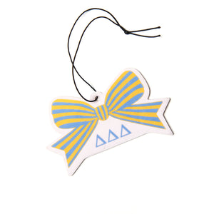 Bow Air Freshener- Sorority