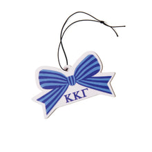 Bow Air Freshener- Sorority