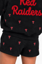 Texas Tech Embroidered Sweat Shorts by Brianna Cannon- PRE-ORDER