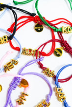 Bubble Balloon Cord Bracelet- Sorority