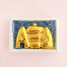 Bubble Letter Ornament- Sorority