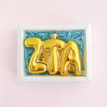 Bubble Letter Ornament- Sorority
