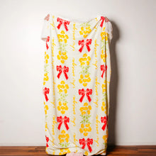 Sorority Floral Sherpa Blanket