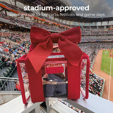 Case-Mate Red Bow Stadium Clear Mini Bag