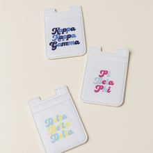 Multi-Color Retro Phone Pouch- Sorority