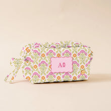 Sorority Quilted Cosmetic Bag
