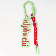Sorority "Tag Along" Bag Charm/Keychain- PRE-ORDER