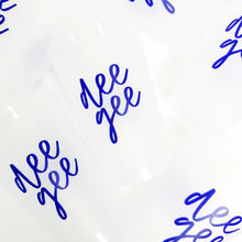Sorority Script Frosted Stadium Cup- PRE-ORDER