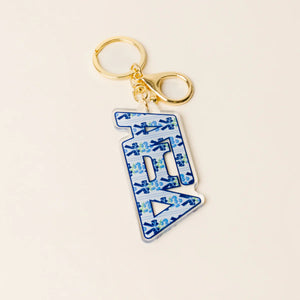 Floral Keychain- Sorority