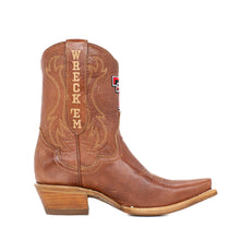 Texas Tech Game Day Boots "Sarah" Short Tan