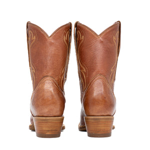 Texas Tech Game Day Boots "Sarah" Short Tan