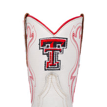 Texas Tech Game Day Boots "Sarah" Short Ivory