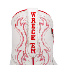 Texas Tech Game Day Boots "Sarah" Short Ivory