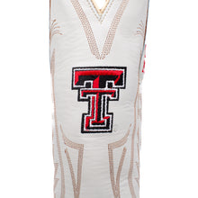 Texas Tech Game Day Boots "Carrie" Tall Ivory