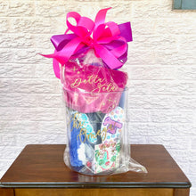 Gold Script Sorority- Gift Basket/Ice Bucket/Wastebasket