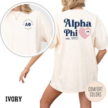 Sorority "Faded Love" Hearts Tee