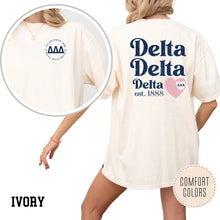 Sorority "Faded Love" Hearts Tee
