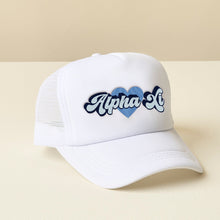 Retro Heart Sorority Trucker Hat