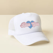 Retro Heart Sorority Trucker Hat