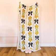 Sorority Floral Sherpa Blanket