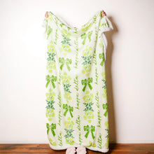 Sorority Floral Sherpa Blanket