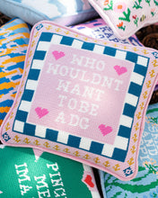 Sorority Needlepoint Pillow- PRE-ORDER