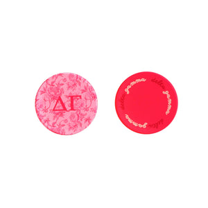 Sorority Floral Reversible Acrylic Coaster