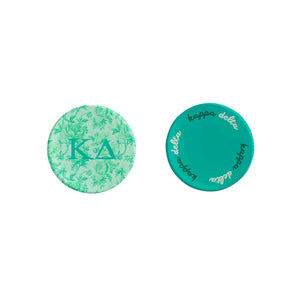Sorority Floral Reversible Acrylic Coaster