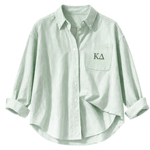 Sorority Campus Oxford Shirt- PRE- ORDER